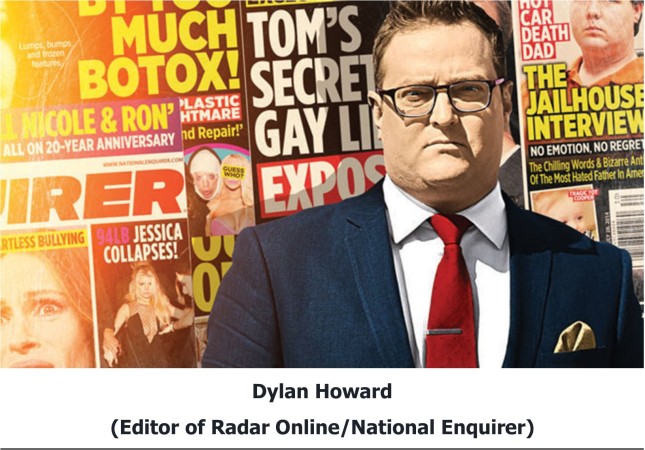Dylan Howard Editor of Radar Online National Enquirer